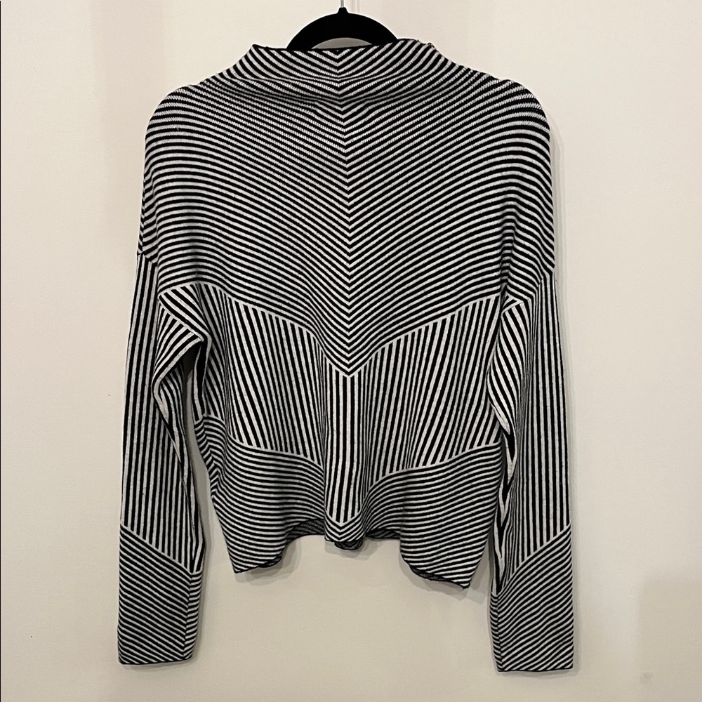 Cynthia Rowley Chevron Striped Sweater - Picture 3 of 4